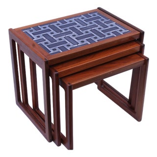 Vintage Nesting Tables from Jason Møbler, Set of 3 For Sale
