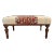 Textured Boho Chic Kilim Bench For Sale