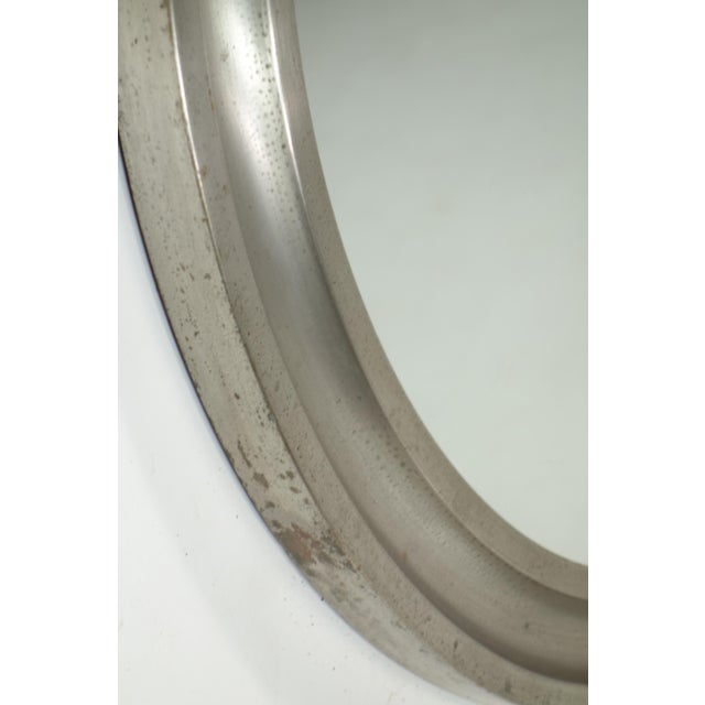 "Narciso" Wall Mirror Designer Sergio Mazza Prod. Studio Artemide Italy, 1970 Round nickel-plated brass frame Back in...