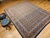 1900 - 1909 Vintage Persian Tabriz Rug, Hand-Knotted Wool, Allover Geometric Pattern, Navy & Tan, 9x11 For Sale - Image 5 of 15