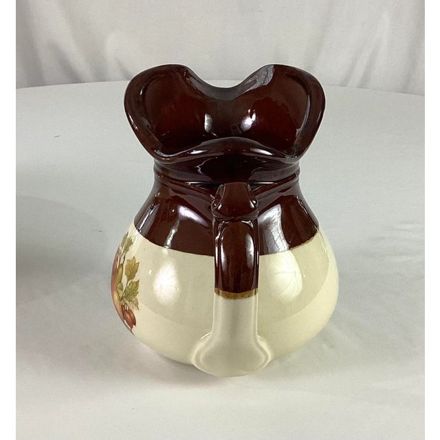 Vintage McCoy Water Pitcher and Basin Bowl Set- 2 Pieces For Sale - Image 6 of 12