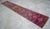 Textile Hand-Knotted Turkish Runner Rug . Low Pile Full Tribal Design Narrow Runner Rug 2′2″ × 13′4″ For Sale - Image 7 of 16