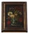 Still Life with Flowers, 20th Century, Oil on Board, Framed For Sale