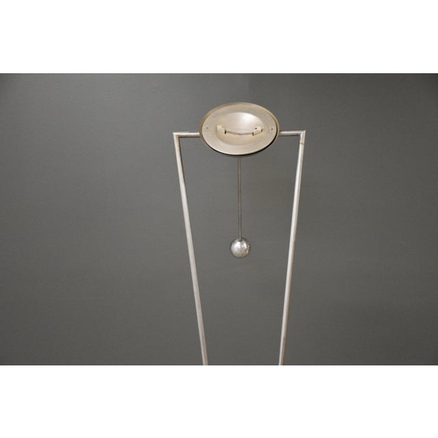 Metal 1970s Post Modern Floor Lamp by Ron Rezek For Sale - Image 7 of 7