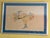 Blue 1980s Original Framed Abstract Art by Israeli Singer Boaz Sharabi For Sale - Image 8 of 10