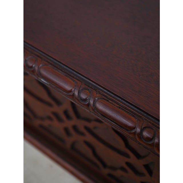 Baker Historic Charleston Chippendale Mahogany Desk For Sale - Image 12 of 17