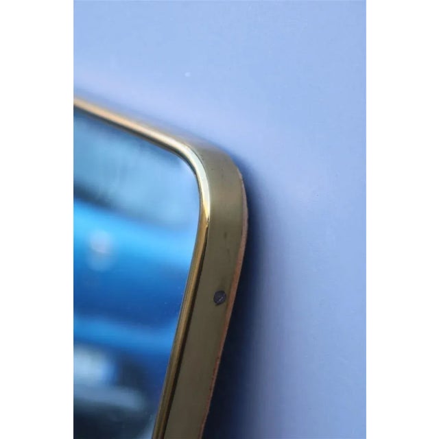 1950s Italian Minimal Mirror by Gio Ponti for Dassi, 1950s For Sale - Image 5 of 10