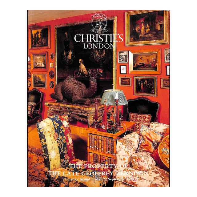 The Property of the Late Geoffrey Bennison 1985 Christie's London For Sale