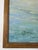 Large French Vintage Mediterranean Coastal Seascape Oil Painting on Canvas, Wood Framed For Sale - Image 14 of 18