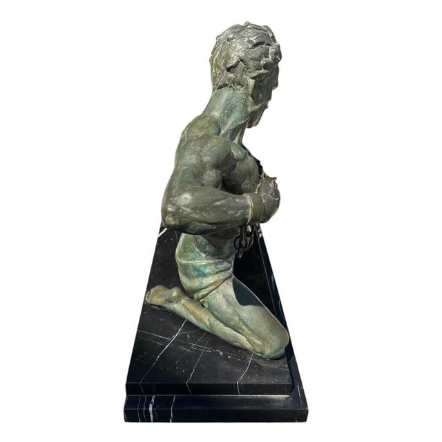 Jean De Roncourt, Liberty Breaking Her Chains, 1920s, Babbitt For Sale - Image 4 of 10