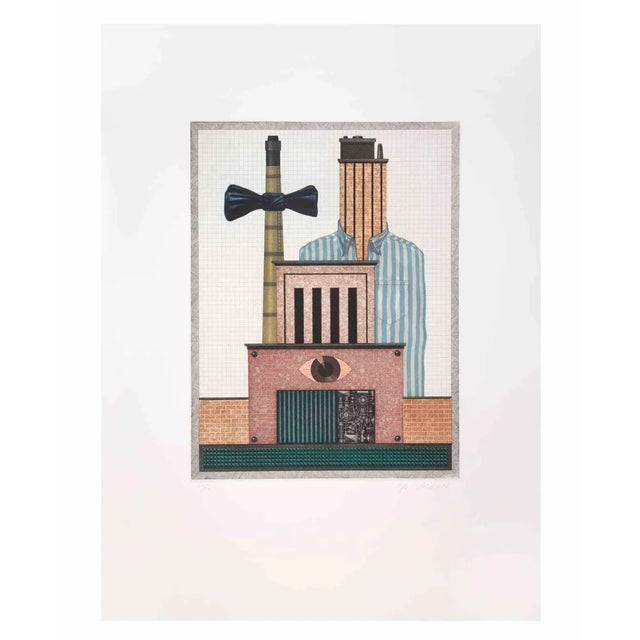 Brauerei is a contemporary artwork realized by the artist Fifo Stricker in 1985. Mixed colored aquatint and etching. This...