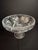 An impressive, high-clarity American Brilliant Period (ABP) cut lead crystal pedestal centerpiece compote. This monumental...