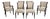 Set of 6 Baker Barbara Barry Dining Chairs For Sale