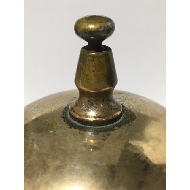 Antique Late 19th Century Brass Desk Bell Chairish