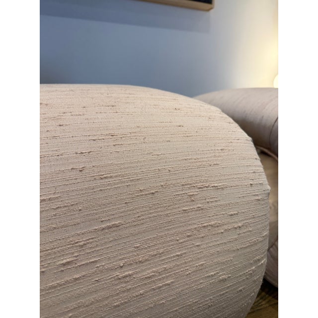 1980s Pair of Postmodern Waterfall Benches For Sale - Image 4 of 6