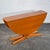 Brown Drop Leaf Round Dining Table, 1960s For Sale - Image 8 of 14