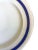Early 20th Century Antique Cfh Haviland Limoges France Blue Gold Monogrammed Salad Plates- Set of 5 For Sale - Image 5 of 7
