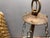 Wrought Iron and Murano Glass Light Pendant, 1950s For Sale - Image 3 of 18