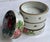 Ceramic Early 20th Century Chinese Hand-Painted Four-Tiered Ceramic Keepsake Box For Sale - Image 7 of 10