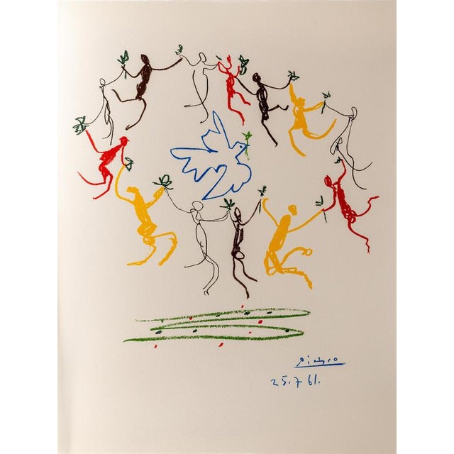 Pablo Picasso, Round of Youth, Signed Lithograph For Sale - Image 5 of 5