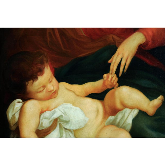 2000 - 2009 Angelo Granati, Maternity, Oil on Canvas For Sale - Image 5 of 9
