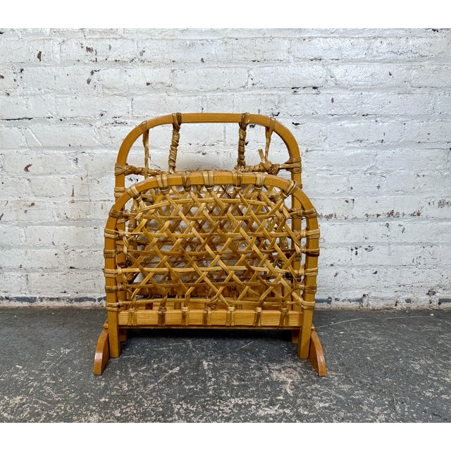 Mid 20th Century Snowshoe Magazine Rack For Sale In New York - Image 6 of 9