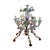 Murano Glass Table Lamp, 1980s For Sale - Image 3 of 8