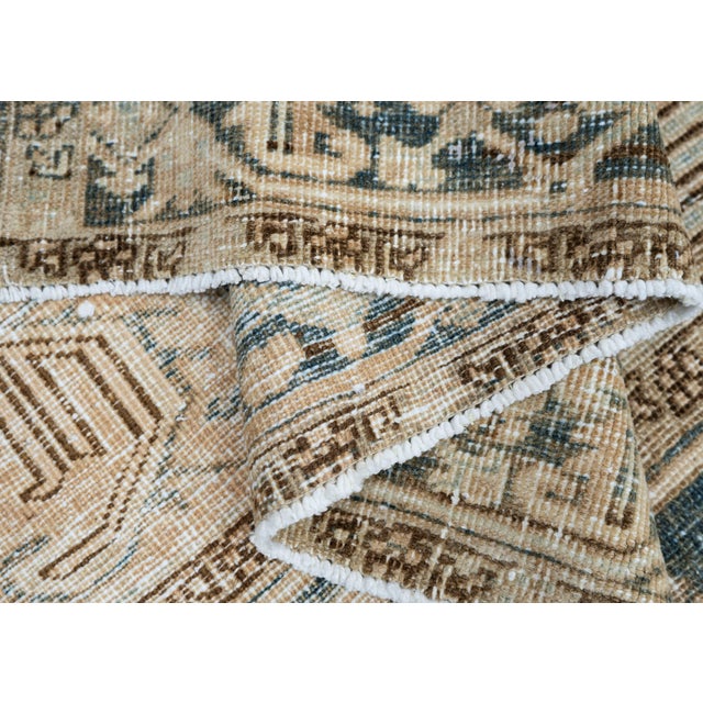 Textile Antique Heriz Rug 7'6" x 10'4" #16898 For Sale - Image 7 of 8