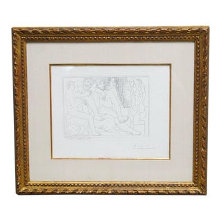 Pablo Picasso (After) Two Sculptors Etching Vollard Suite Print For Sale