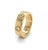 This authentic Cartier Love ring is crafted from 18k yellow gold with a fine polished finish with three round cut...