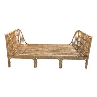 Boho Chic Rattan Daybed For Sale