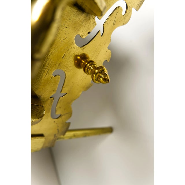 19th Century Victorian Brass Fireplace Footman For Sale - Image 10 of 10