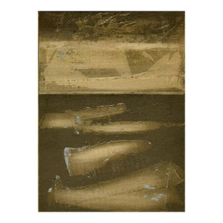 Black Composition - Original Mixed Media by Mario Sinisca - 1960s 1960s For Sale