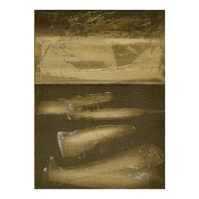 Black Composition - Original Mixed Media by Mario Sinisca - 1960s 1960s For Sale