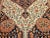 19th Century Persian Farahan Sarouk Rug, Handwoven Floral Patter, Ivory & Blue, 5’ X 7’ For Sale - Image 12 of 12