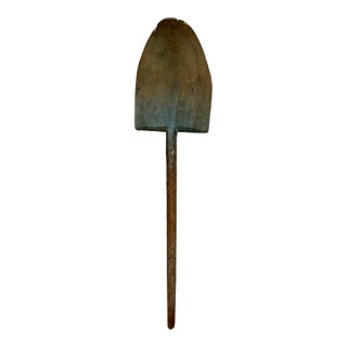 Antique 19th Century Hand Made Wooden Grain Shovel For Sale