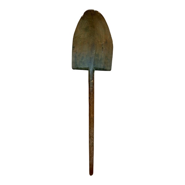 Antique 19th Century Hand Made Wooden Grain Shovel For Sale
