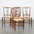 Antique English Dining Room Chairs with Wicker Seats, Set of 4 For Sale - Image 14 of 14