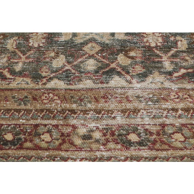 Antique-Worn Persian Malayer Rug - 04'08 X 10'01 For Sale In Dallas - Image 6 of 11