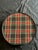 Mid-Century Modern Vintage Tartan Plaid Hat Box Case For Sale - Image 3 of 15