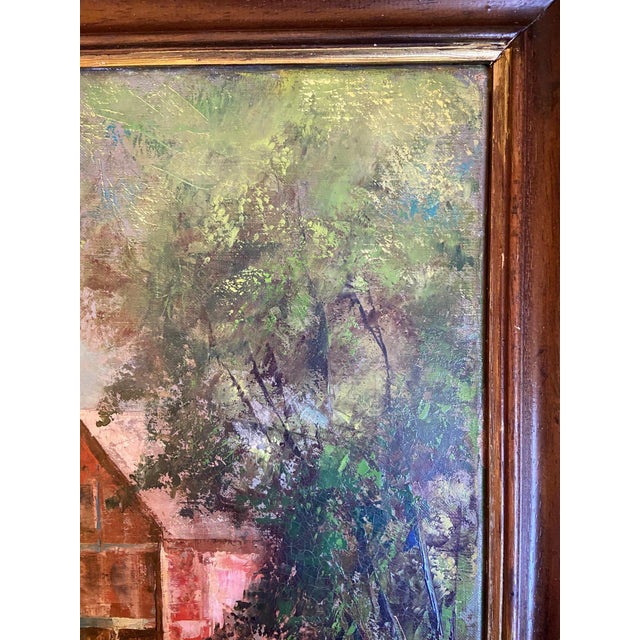 1960s Georges De Marco, River Landscape, 1960s, Oil Painting on Canvas, Framed For Sale - Image 5 of 11