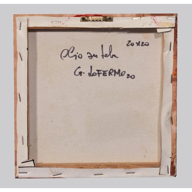 Contemporary Giorgio Lo Fermo - Minimalism - Oil Painting - 2020 For Sale - Image 3 of 4