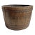 Vintage Wood Barrel Planter For Sale