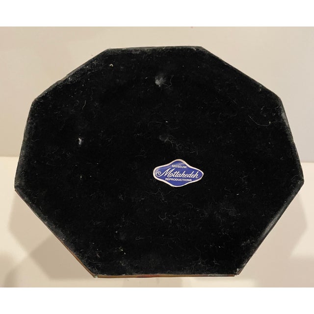 Mottahedeh Brass Swedish Reproduction Candlestick For Sale - Image 10 of 10