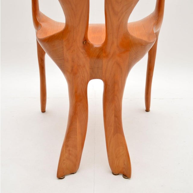 Italian Studio Craft Sculptural Armchair, 1970s For Sale - Image 14 of 15