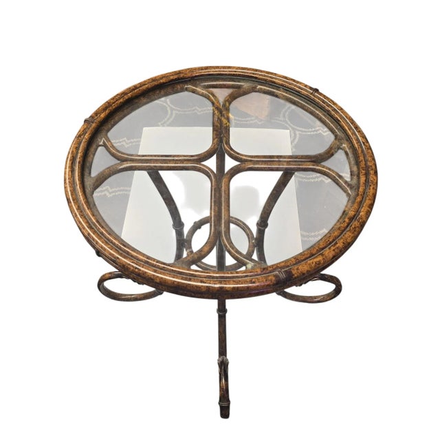 Art Nouveau Late 20th Century Raymond Waites Cocktail Table For Sale - Image 3 of 9