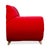 Red Velvet Fabric Three-Seater Sofa from Bretz Gaudi For Sale - Image 10 of 13