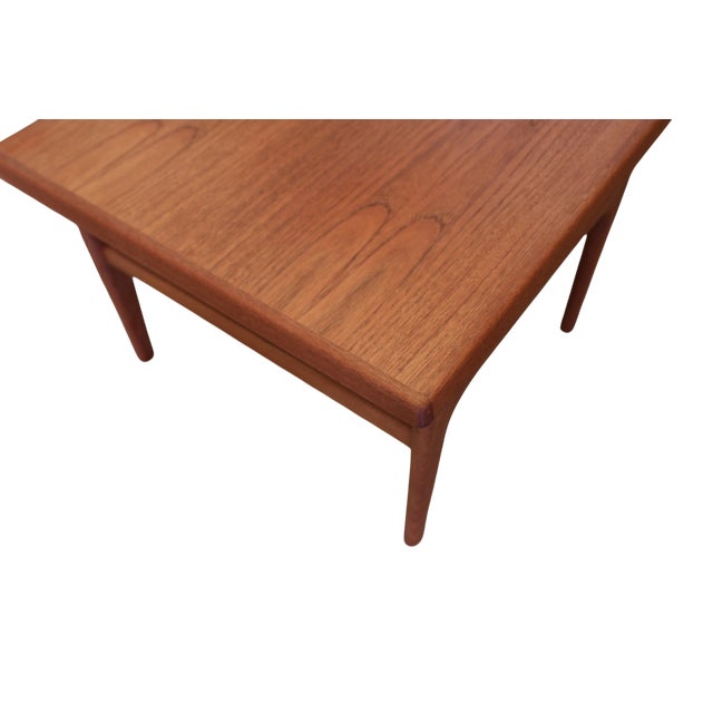 Mid-Century Modern Mid-Century Model No.63 Coffee Table in Teak by E. W. Bach for Niels Bach, 1960s For Sale - Image 3 of 9