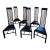 Arata Isozaki "Monroe" Dining Chairs, Circa 1983- Set of 6 For Sale