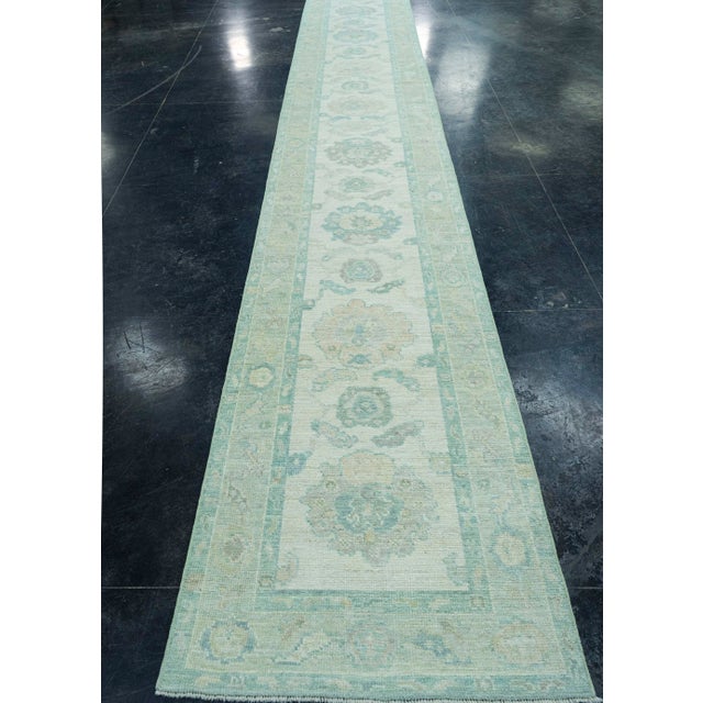 Turkish Oushak Rug 2'8" x 18'8" #19274 Explore a curated collection of hallway runners, wool rugs, and handmade...